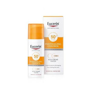Eucerin CC krém na opaľovanie Sun Creme svetlý SPF50 50 ml