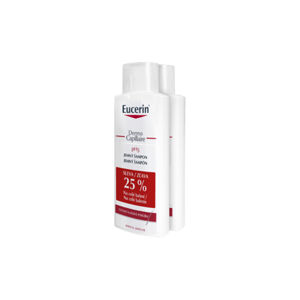 Eucerin DermoCapillaire Jemný Šampón pH5 citlivá pokožka (zľava 25%) 2x250 ml duopack