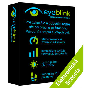 Eyeblink aplikácia na prevenciu suchých očí