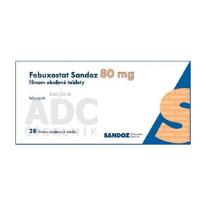 Febuxostat Sandoz 80 mg