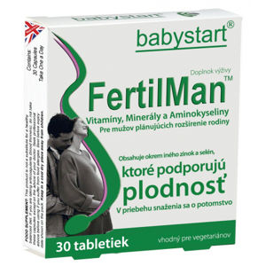 FertilMan vitamíny pre mužov s L-taurinem 30 tabliet