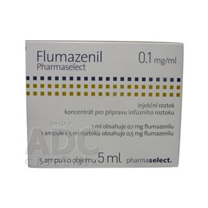 Flumazenil Pharmaselect 0,1 mg/ ml