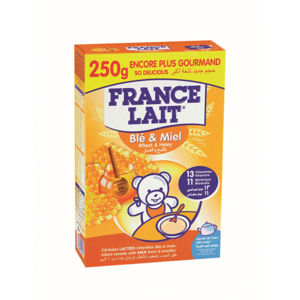 France lait kaša pšeničná medová 250 g