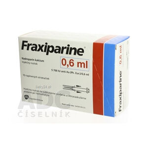 Fraxiparine 5 700 IU (anti Xa)/0,6 ml