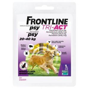 Frontline Tri-act Spot-on L 20-40 kg 1 pipeta