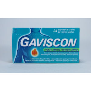 Gaviscon 24 tbl