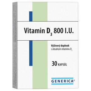 Generica Vitamin D3 800 I.U. 30 cps