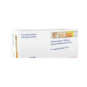 Gold-Vit C 2000 mg ampule 5x25 ml
