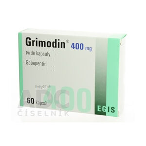 Grimodin 400 mg tvrdé kapsuly