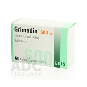 Grimodin 600 mg filmom obalené tablety
