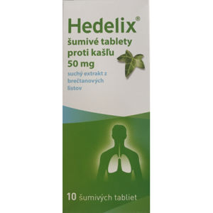 Hedelix šumivé tablety 10 tbl