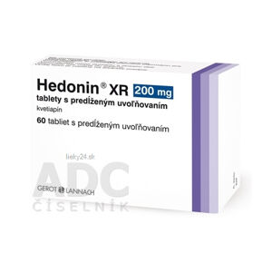 Hedonin XR 200 mg tablety s predĺženým uvoľňovaním