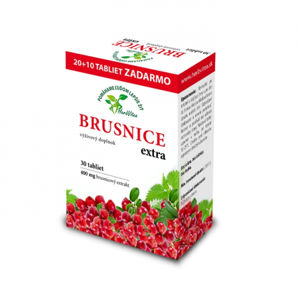HerbVitea Brusnice extra 400 mg 30 tbl