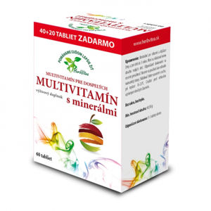 HerbVitea Multivitamín s minerálmi 60 tbl