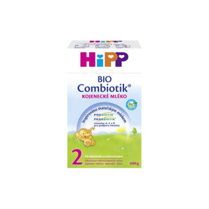 HiPP 2 BIO Combiotic dojčenské mlieko 6x600 g