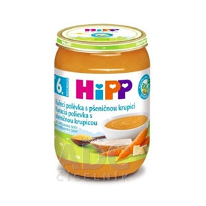 HiPP Polievka BIO Kuracia s pšeničnou krupicou