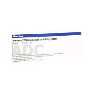 Holoxan 2000 mg prášok na infúzny roztok