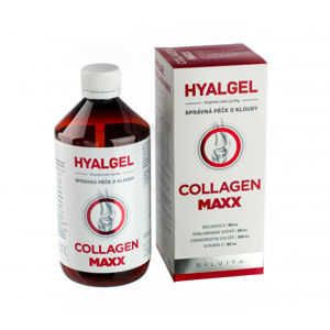 Hyalgel collagén maxx pomarančová príchuť 500 ml
