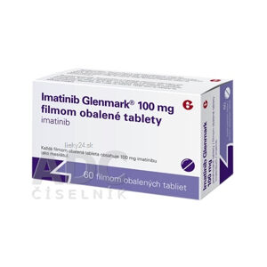 Imatinib Glenmark 100 mg filmom obalené tablety