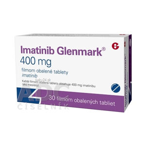 Imatinib Glenmark 400 mg filmom obalené tablety
