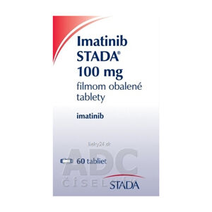 Imatinib STADA 100 mg filmom obalené tablety