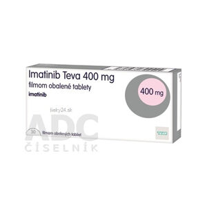 Imatinib Teva 400 mg filmom obalené tablety