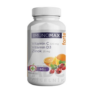 IMUNOMAX  forte Vitamín C+D+Zinok - Pharmed New