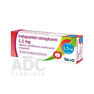 Indapamid ratiopharm 1,5 mg