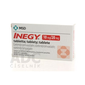 INEGY 10 mg/20 mg tablety