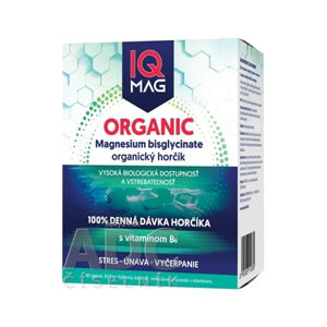 IQ MAG ORGANIC Horčík + Vitamín B6