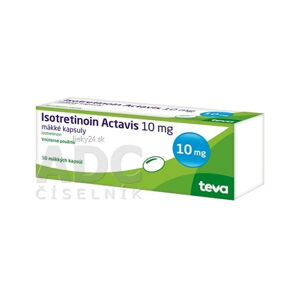 Isotretinoin Actavis 10 mg