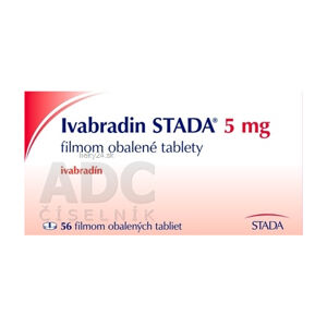 Ivabradin STADA 5 mg filmom obalené tablety