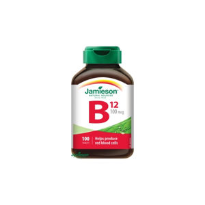 Jamieson Vitamín B12 metylkobalamin 100 mcg 100 tbl.