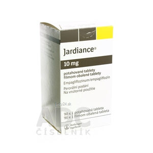 Jardiance 10 mg filmom obalené tablety