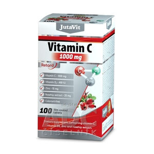 JutaVit Vitamín C 1000 mg + D3 400 IU + zinok 15mg