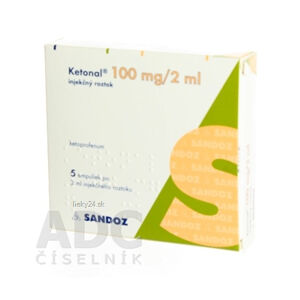 KETONAL 100 mg/2 ml