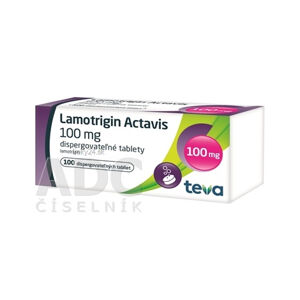 Lamotrigin Actavis 100 mg