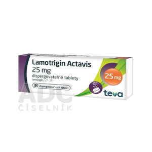 Lamotrigin Actavis 25 mg