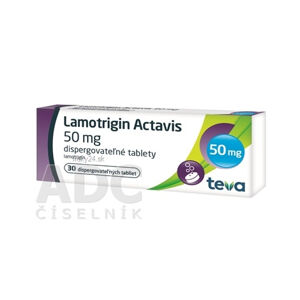 Lamotrigin Actavis 50 mg