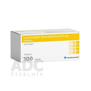 Lamotrigine Neuraxpharm 50 mg