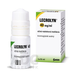 Lecrolyn 40 mg/ml očné roztokové kvapky