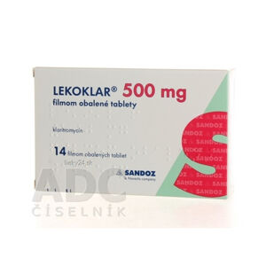 LEKOKLAR 500 mg
