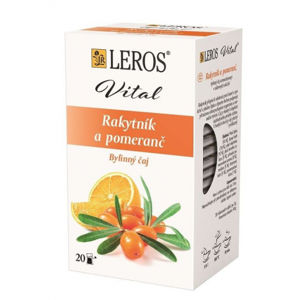 LEROS Vital Rakytník a pomaranč bylinný čaj 20x2 g (40 g)