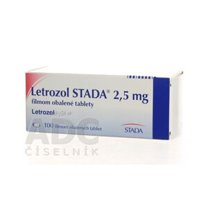 Letrozol STADA 2,5 mg filmom obalené tablety