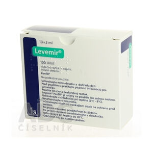 Levemir Penfill 100 jednotiek/ml