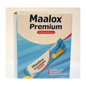 Maalox Premium suspenzia citrón 20x4,3 ml