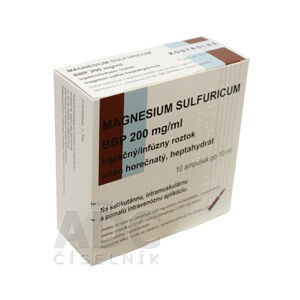 MAGNESIUM SULFURICUM BBP 200 mg/ml