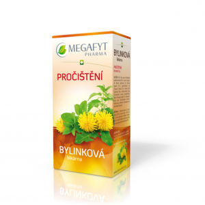 MEGAFYT Bylinková lekáreň PREČISTENIE bylinný čaj 20 x 1,5 g