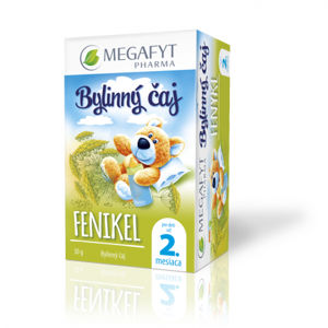 Megafyt Bylinný čaj fenykl pro děti 20 x 1 .5g