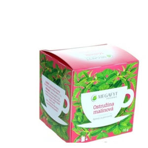 MEGAFYT OSTRUŽINA malinová bylinný čaj 10 x 1,5 g